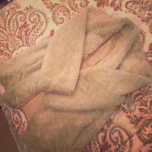 Oversized Vintage faux fur coat